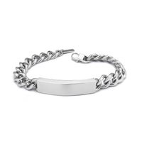 Bracciale Boccadamo Uomo in Acciaio ABR664